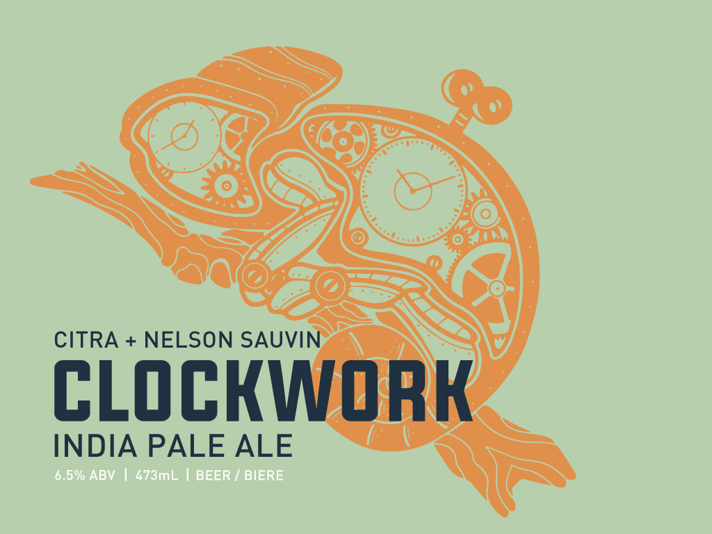 Clockwork (Citra + Nelson Sauvin) 5.09 Counterpart Brewing