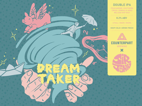 Dream Taker | Hazy Double IPA | $5.75