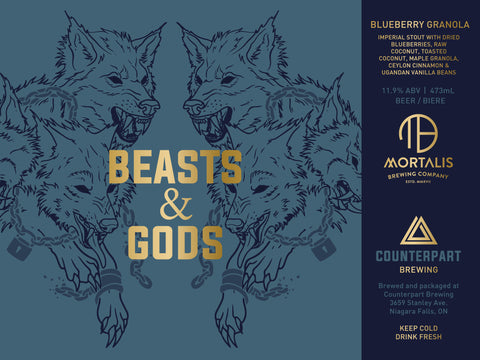 Beasts & Gods (Blueberry Granola) | $9.29