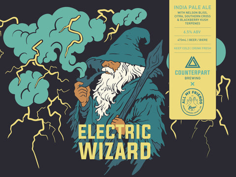 Electric Wizard | Hazy IPA w/ Terpenes | $5.31