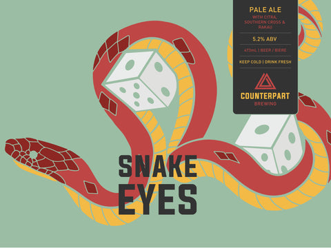 Snake Eyes | Hazy Pale Ale | $4.87