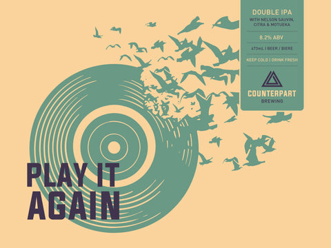 Play It Again | Hazy Double IPA | $5.75