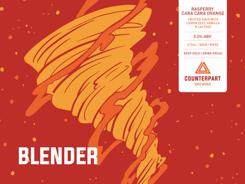 Blender (Raspberry Cara Cara Orange) | Fruited Sour | $5.75