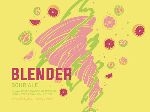 Blender (Guava, Blood Orange, Grapefruit) | $5.75