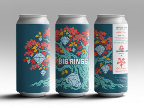 Big Rings | Hazy Double IPA | $5.75