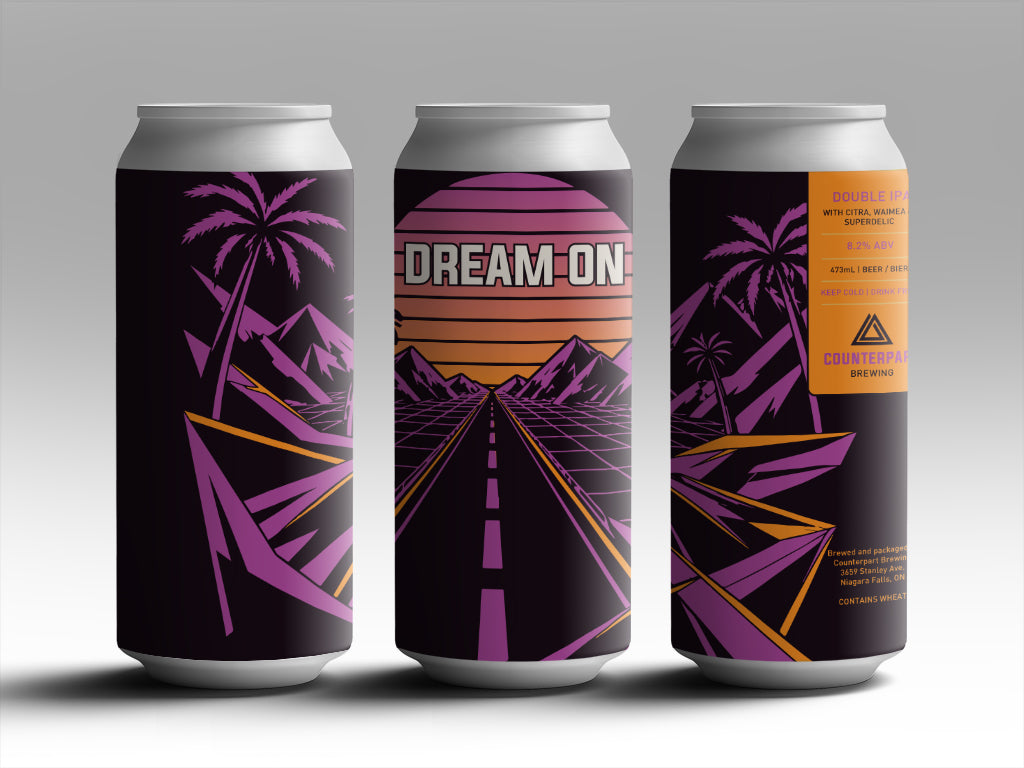Dream On | Hazy Double IPA | $5.75