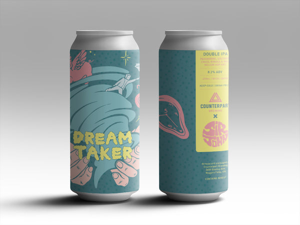 Dream Taker | Hazy Double IPA | $5.75 – Counterpart Brewing