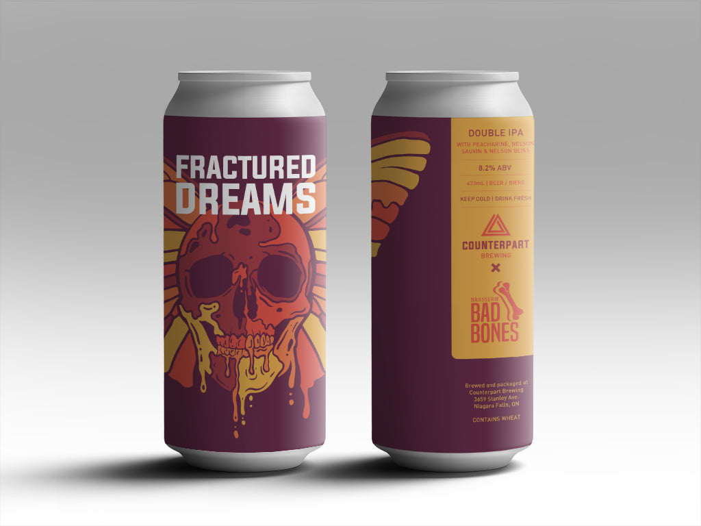Fractured Dreams | Hazy Double IPA | $5.75