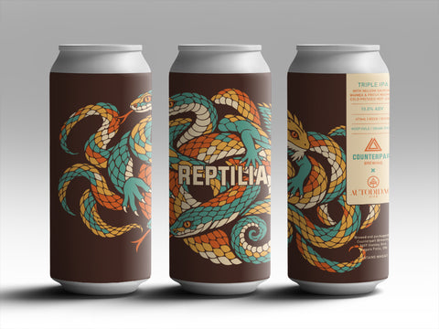 Reptilia | Hazy Triple IPA | $6.64