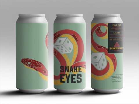 Snake Eyes | Hazy Pale Ale | $4.87
