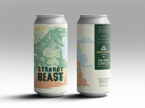 Strange Beast | Hazy Triple IPA | $6.64