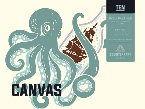 Canvas (Ten) | Hazy IPA | $5.31