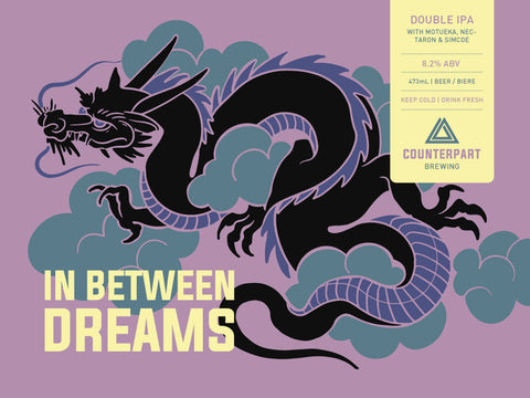 In Between Dreams | Hazy Double IPA | $5.75