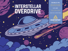 Interstellar Overdrive | Hazy Double IPA | $5.75