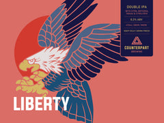 Liberty | Hazy Double IPA | $5.75