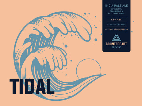Tidal (Citra Peacharine Hallertau Blanc) | $5.31