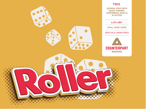 Twix Roller | Oatmeal Stout | $5.75