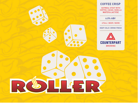 Coffee Crisp Roller | Oatmeal Stout | $5.75