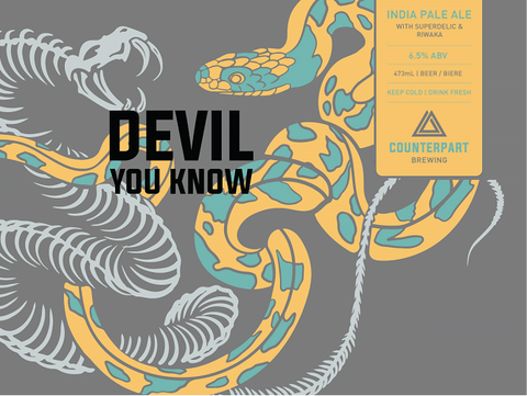 Devil You Know | Hazy IPA | $5.31