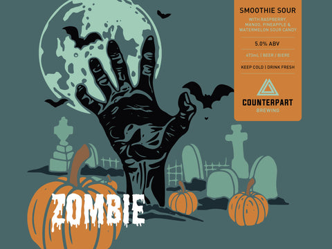 Zombie (Raspberry, Mango, Pineapple, Watermelon Sour Candy) | Smoothie Sour | $6.64